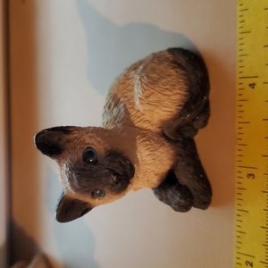 Stone Critters Littles Siamese Cat  scl-038